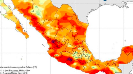 SE CALIENTA MÉXICO A VELOCIDAD MÁS ACELERADA QUE EL RESTO DEL PLANETA