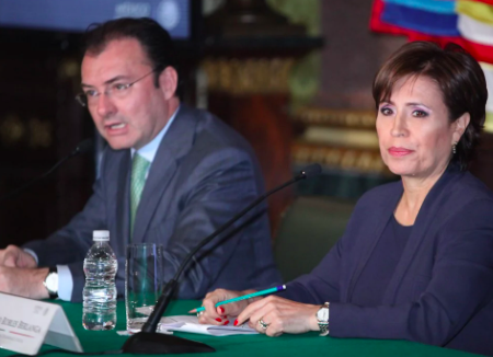 ROSARIO ROBLES OFRECE PRUEBAS CONTRA LUIS VIDEGARAY EN ESTAFA MAESTRA
