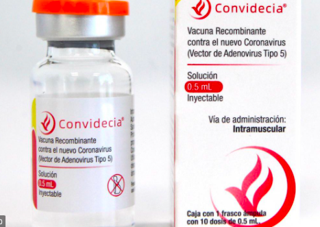 MÉXICO ENVASÓ LAS PRIMERAS 940 MIL VACUNAS DE CANSINO