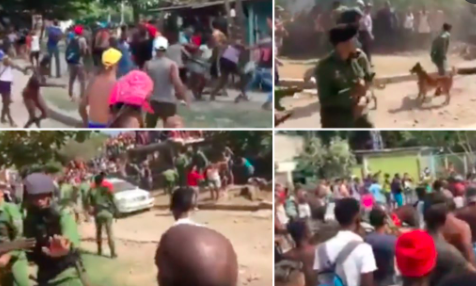 FUERZAS DE SEGURIDAD DE CUBA MATAN A MANIFESTANTE EN ENFRENTAMIENTO
