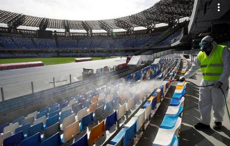 CIERRAN ESTADIOS DE FÚTBOL EN EL PAÍS POR REBROTE DE COVID-19