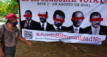 LA CONSULTA NO SERÁ VINCULANTE, PERO HABRÍA JUICIO A EX PRESIDENTES: AMLO