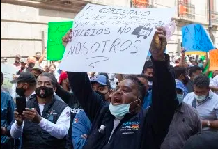 LOS GASEROS AMENAZAN CON NUEVO PARO EN LA CDMX; PIDEN HABLAR CON AMLO