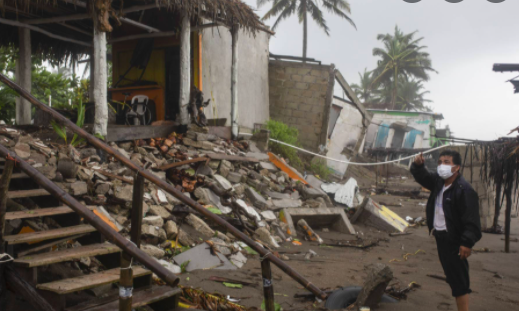 VERACRUZ, EL MÁS GOLPEADO POR EL HURACÁN ´GRACE´