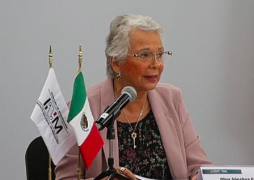 RENUNCIA OLGA SÁNCHEZ CORDERO A GOBERNACIÓN; YA REGRESÓ AL SENADO
