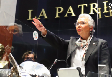 OLGA SÁNCHEZ CORDERO FUE ELECTA PRESIDENTA DEL SENADO DE LA REPÚBLICA