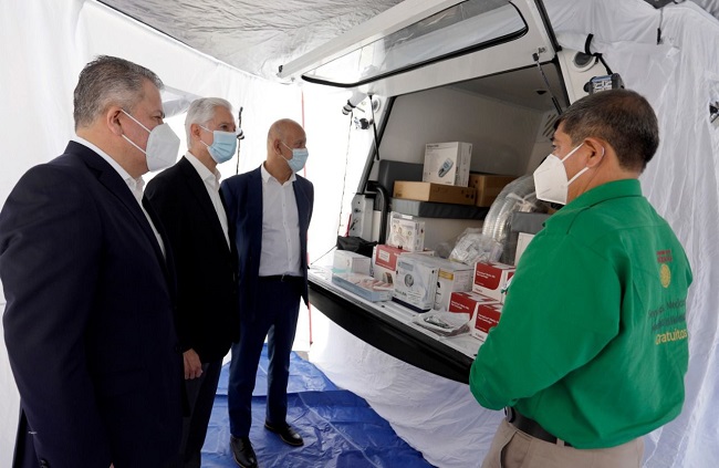 DEL MAZO NUEVAS UNIDADES MÉDICAS MÓVILES PARA ATENDER A MÁS DE 170 MIL MEXIQUENSES EN COMUNIDADES MARGINADAS
