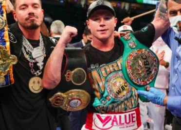 DECLARAN A SAÚL “CANELO” ÁLVAREZ COMO EL PELADOR DEL AÑO 2021