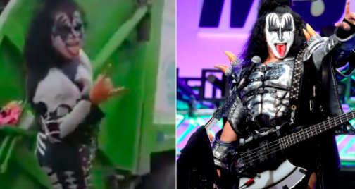 GENE SIMMONS DE KISS RECONOCE A RECOLECTOR DE BASURA DE MONTERREY