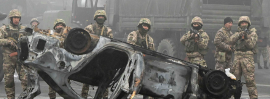 RUSIA RETIRA SUS TROPAS DESPLEGADAS EN KAZAJISTÁN TRAS OLA DE DISTURBIOS