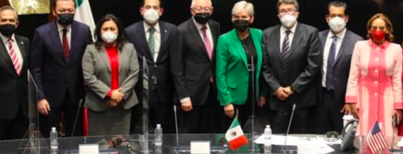 DIPUTADOS Y SENADORES DIALOGAN REFORMA ENERGÉTICA CON JENNIFER GRANHOLM
