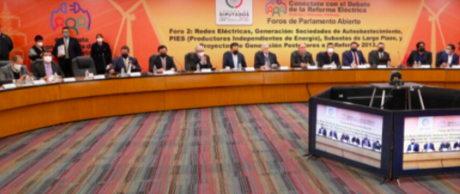 PARLAMENTO ABIERTO SOBRE REFORMA A LA INDUSTRIA ELÉCTRICA AVANZA POSITIVAMENTE: GUTIÉRREZ LUNA