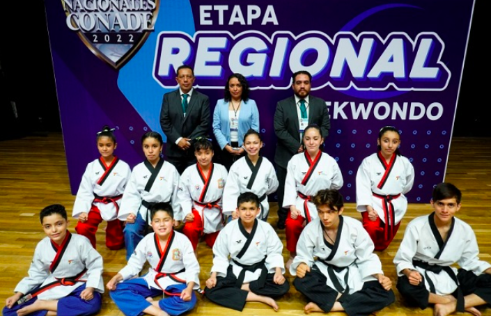 CALIFICAN 45 TAEKWONDOÍNES MEXIQUENSES A ETAPA FINAL DE LOS JUEGOS NACIONALES CONADE 2022