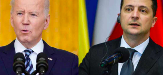 BIDEN HABLA CON ZELENSKI PARA REFRENDARLE EL «CONTINUO APOYO» DE EU￼