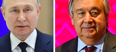 PUTIN SE REUNIRÁ CON EL SECRETARIO DE LA ONU EN MOSCU
