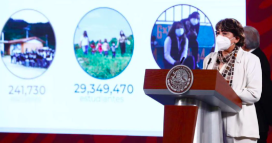 «LA ESCUELA ES NUESTRA» CONTARÁ CON HORARIOS AMPLIADOS Y RECURSOS PARA ALIMENTACIÓN: SEP