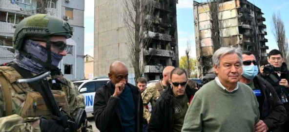 INSTA GUTERRES A MOSCÚ A COOPERAR EN PESQUISA SOBRE MASACRE DE BUCHA￼