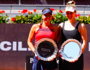 LA TENISTA MEXICANA GIULIANA OLMOS ACAPARA REFLECTORES POR EL CAMPEONATO EN DOBLES OBTENIDO EN MADRID