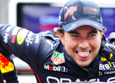 “CHECO” PÉREZ SE PREPARA PARA SUBIR AL PODIO EN EL GRAN PREMIO DE ESPAÑA