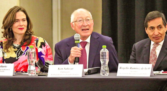 INVERTIRÁ EU 30 MDD EN EL SURESTE DE MÉXICO; KEN SALAZAR DESTACA PLAN DE LÓPEZ OBRADOR Y BIDEN