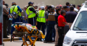 TRAGEDIA EN EU: 15 MUERTOS POR TIROTEO EN ESCUELA DE TEXAS￼￼