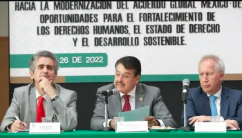 CONCLUYE CONFERENCIA INTERNACIONAL SOBRE MODERNIZACIÓN DEL ACUERDO GLOBAL MÉXICO-UNIÓN EUROPEA￼