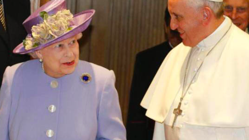 EL PAPA FRANCISCO DESEA ‘UNIDAD, PROSPERIDAD Y PAZ’ A LA REINA ISABEL