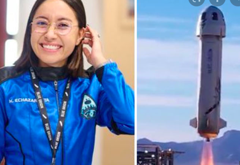 UNA MEXICANA CONQUISTA EL ESPACIO EN VUELO TURÍSTICO DE BLUE ORIGIN