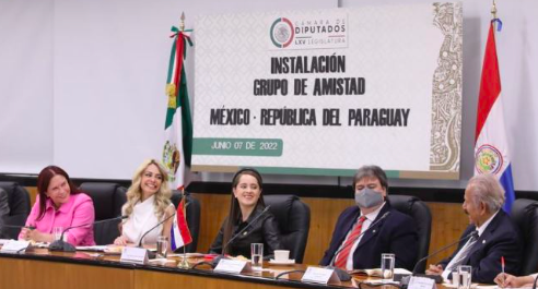 INSTALAN DIPUTADOS GRUPO DE AMISTAD MÉXICO-PARAGUAY