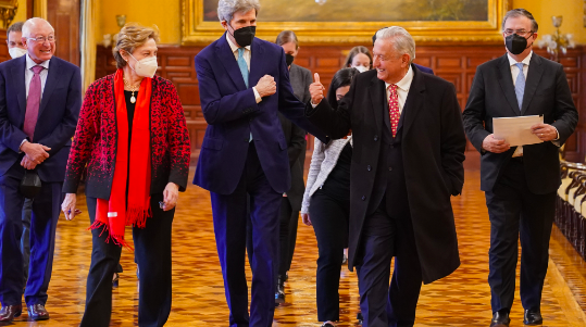 AMLO RECIBE EL LUNES A JOHN KERRY; TRATARÁN ASUNTOS CLIMÁTICOS