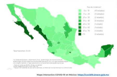 MÉXICO REPORTA MÁS DE 6 MIL NUEVOS CASOS DE COVID-19 Y 36 MUERTES MÁS EN LAS ÚLTIMAS 24 HORAS