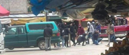CON ARMAS, DISPUTAN CONTROL DE MERCADO EN SAN CRISTÓBAL DE LAS CASAS￼