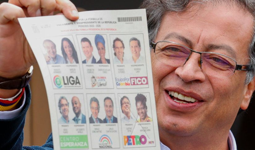 CON EL 53% DE LOS VOTOS, GUSTAVO PETRO, VIRTUAL PRESIDENTE ELECTO DE COLOMBIA