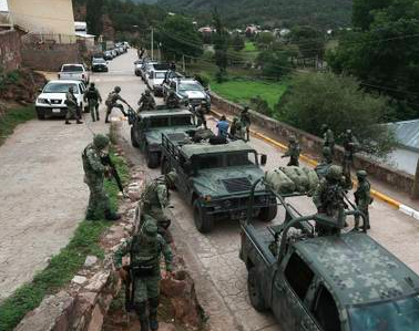 EL EJÉRCITO SE DESPLIEGA EN CHIHUAHUA PARA LOCALIZAR A “EL CHUECO»