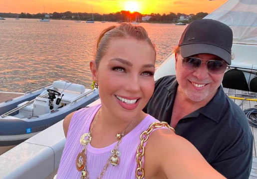 THALÍA COMPARTE SU HISTORIA DE AMOR CON TOMMY MOTTOLA