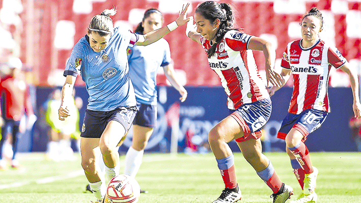 CHIVAS FEMENIL ES LÍDER TRAS VENCER 1-0 A SAN LUIS￼￼