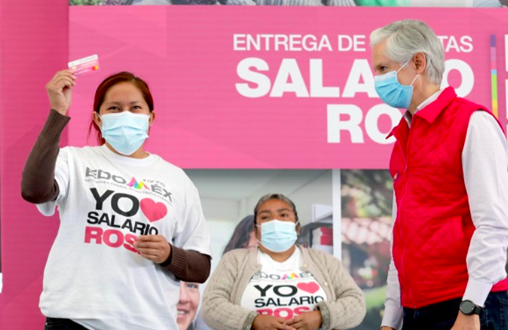 RECONOCE DEL MAZO A LAS AMAS DE CASA POR HACER RENDIR EL SALARIO ROSA EN BENEFICIO DE SUS FAMILIAS