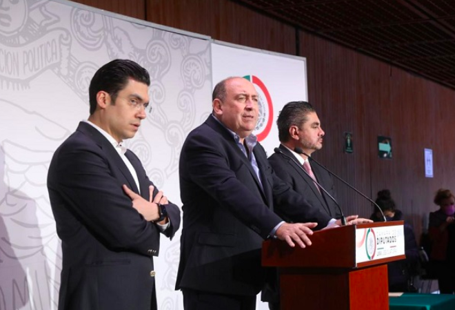 COALICIÓN VA POR MÉXICO NO APROBARA NINGUNA REFORMA CONSTITUCIONAL QUE DEBILITE AL INE, AL TRIBUNAL ELECTORAL, NI MILITARICE MÁS A NUESTRO PAÍS