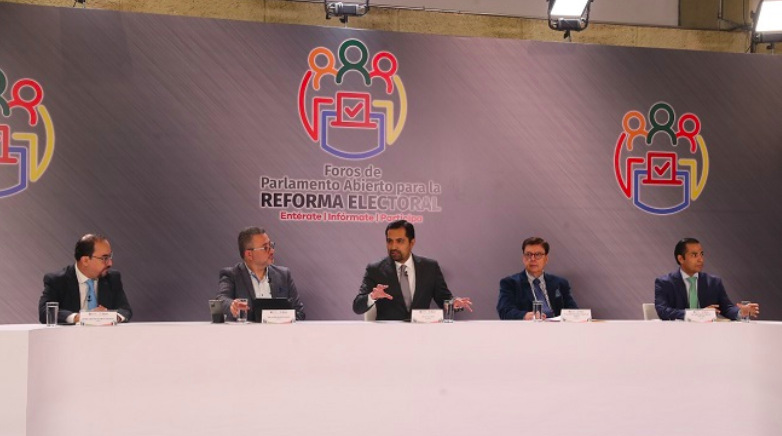 Por segundo día en Diputados se llevó a cabo el foro del Parlamento Abierto para la Reforma Electoral