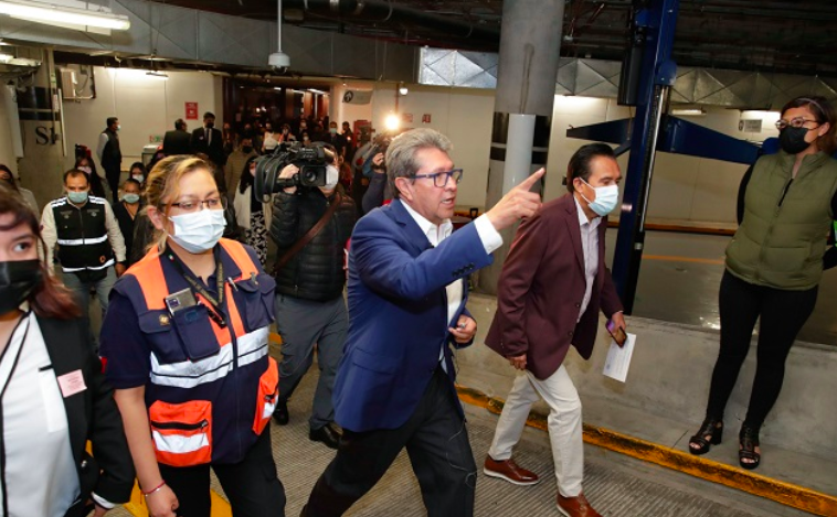 Realizan simulacro de sismo en el Senado