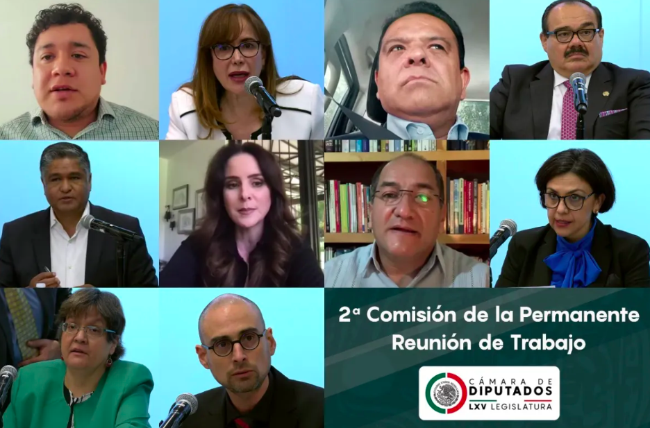 DIPUTADOS DE LA PERMANENTE PARTICIPAN EN RATIFICACIÓN DE EMBAJADORES￼