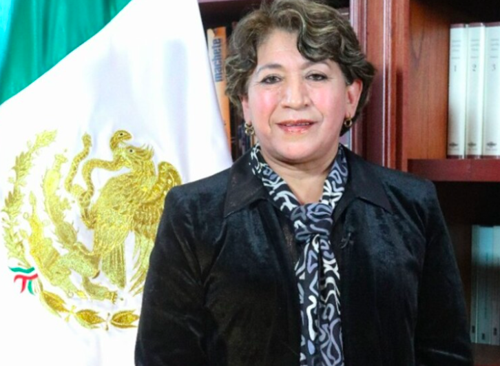 LA TITULAR DE LA SEP, DELFINA GÓMEZ, CANDIDATA AL GOBIERNO DEL EDOMEX