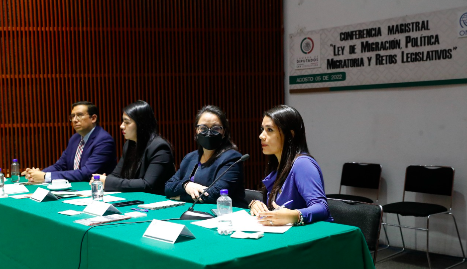 CONCLUYE EN SAN LÁZARO LA CONFERENCIA LEY DE MIGRACIÓN, POLÍTICA MIGRATORIA Y RETOS LEGISLATIVOS￼