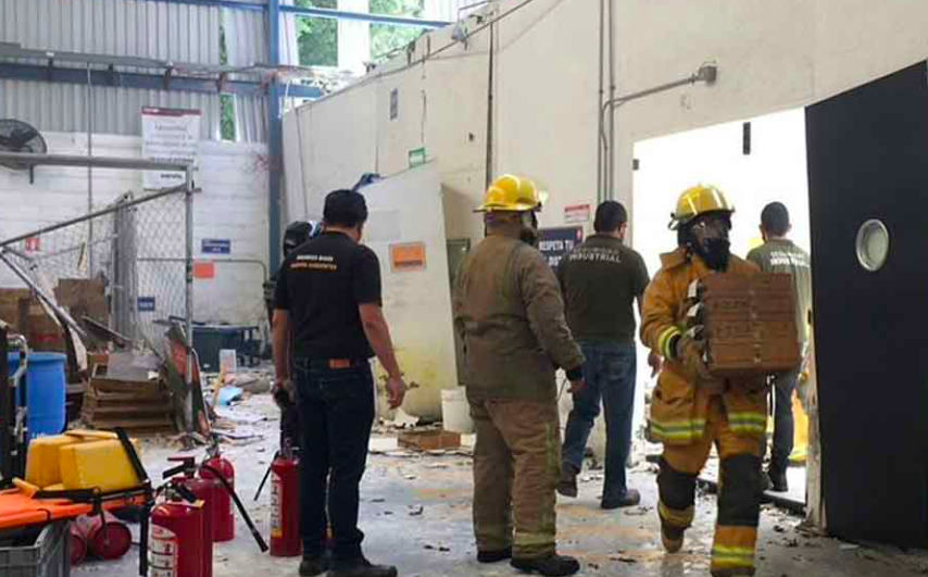 EXPLOSIÓN EN FÁBRICA DE CARTUCHOS EN CUERNAVACA DEJA 6 HERIDOS