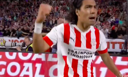 EL MEXICANO ERICK GUTIÉRREZ MANTIENE VIVO EL SUEÑO DEL PSV EN LA CHAMPIONS￼