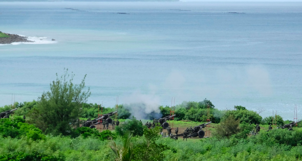 TAIWÁN HACE MANIOBRAS MILITARES; ACUSA A CHINA DE WUERER CONTROLAR EL MAR￼