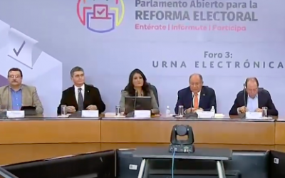 SOBRE PRESENTACIÓN EN CONGRESO, TEMA DEL FORO DE PARLAMENTO ABIERTO PARA LA REFORMA ELECTORAL