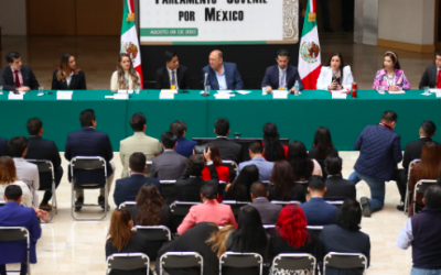 ORGANIZAN EN SAN LÁZARO EL PARLAMENTO DE LA RED JUVENIL POR MÉXICO