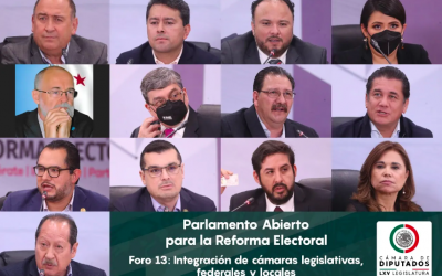 DIPUTADOS, CONSEJEROS Y ESPECIALISTAS DISCUTEN INTEGRACIÓN DE CÁMARAS LEGISLATIVAS, FEDERALES Y LOCALES