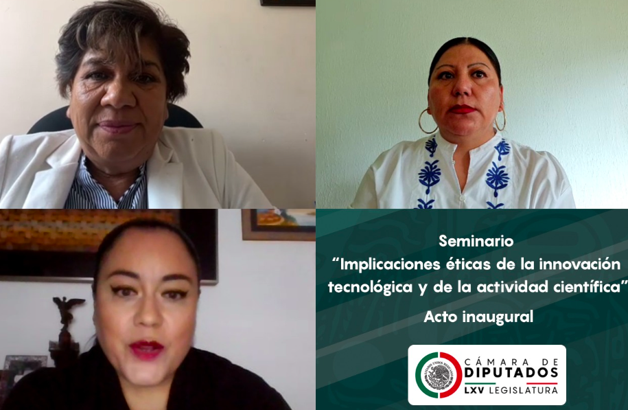 ORGANIZAN EL SEMINARIO VIRTUAL “IMPLICACIONES ÉTICAS DE LA INNOVACIÓN TECNOLÓGICA Y DE LA ACTIVIDAD CIENTÍFICA”￼
